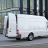 Van mockup isolated concept, Truck mock up